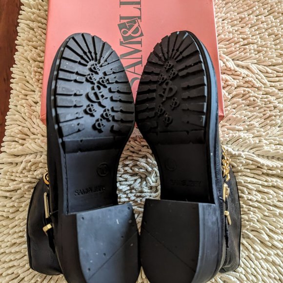 NIB Sam & Libby black Liam style ankle boots   SZ 10 - Picture 9 of 15